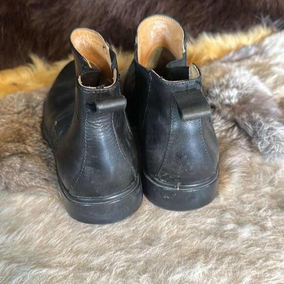 Sebago Classic Black Leather Men's Boots 10M (5225C) - Picture 3 of 6